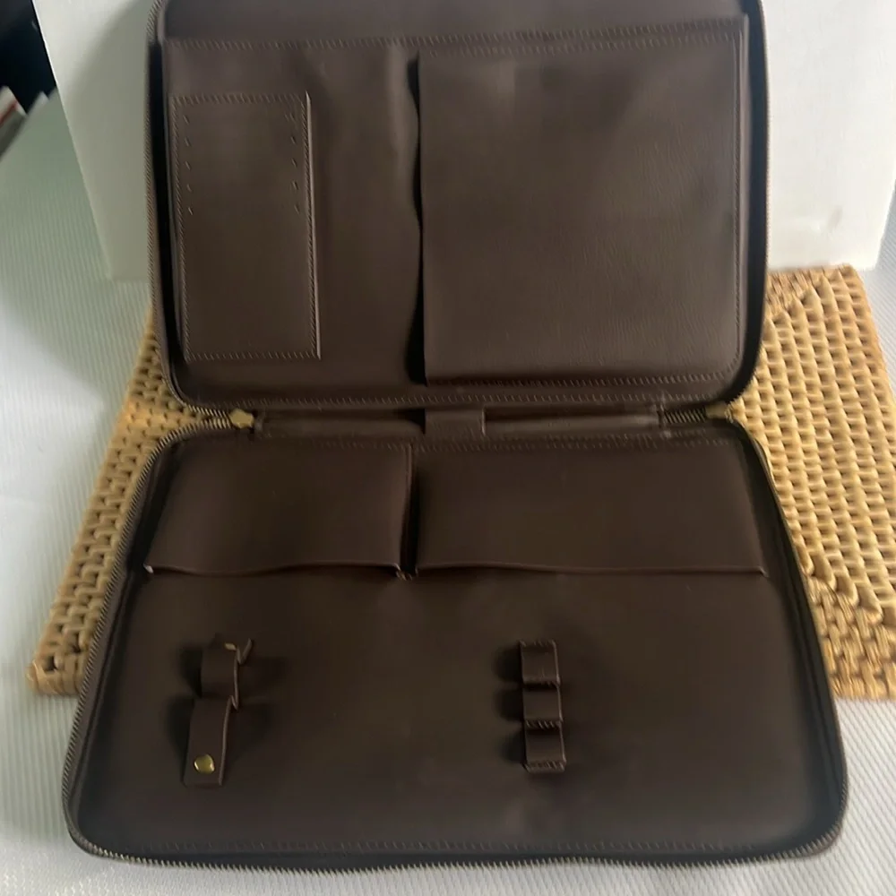 Incipio Gray and Brown Laptop Bag